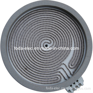 Simplex Winding Ceramic Infrared Coil Heating Plate Radiant Element